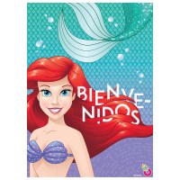 Poster Bienvenidos Sirenita